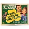 Image 1 : The Luck of the Irish vintage movie poster