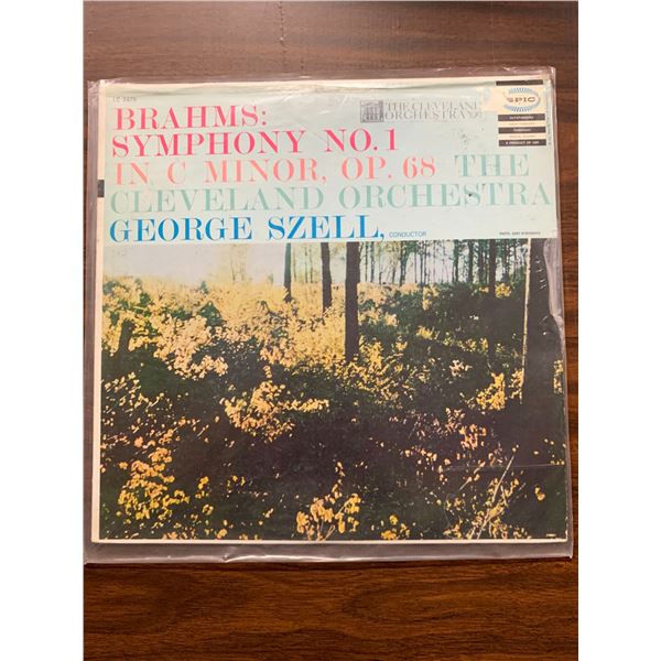 Brahms Symphony No. 1 Album – Brahms, George Szell, The Cleveland Orchestra