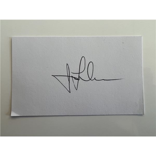 Jim Lelever original signature