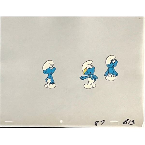 Smurfs original Sericel