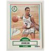 Image 1 : Boston Celtics Dennis Johnson Fleer '90 signed trading card