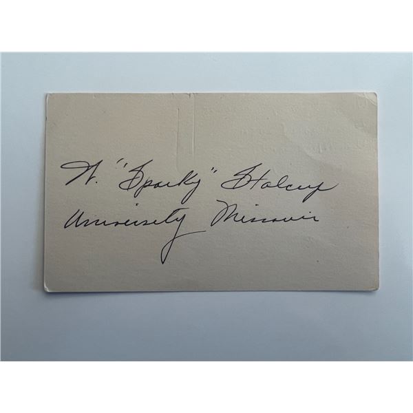 Northwest Missouri State University Wilbur Stalcup original signature