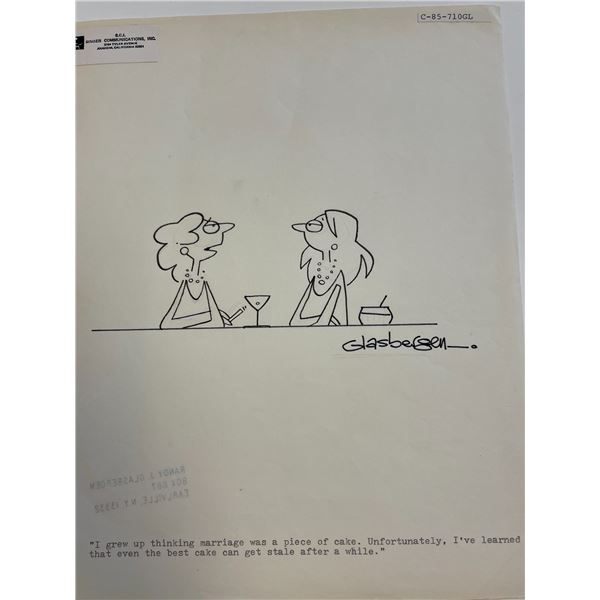 Randy Glasbergen Original Cartoon