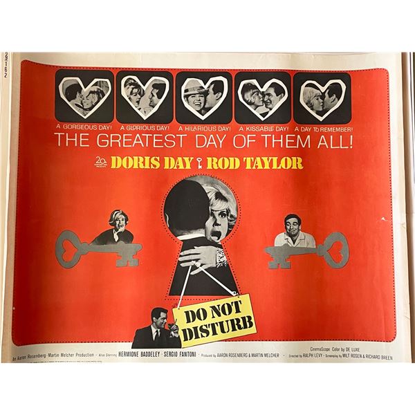 Do Not Disturb 1965 vintage movie poster