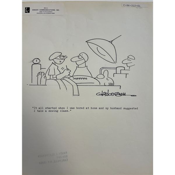 Randy Glasbergen Original Cartoon