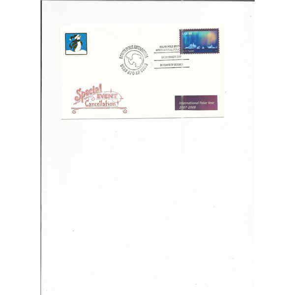 South Pole Antarctica - First Day Cover - 2007