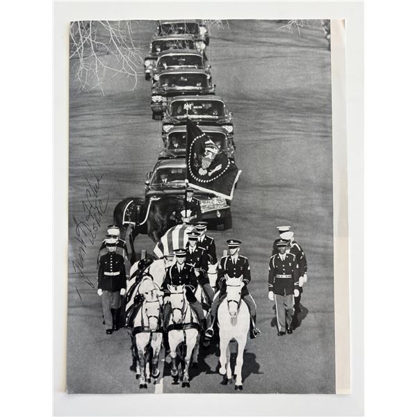 Assassination of John F. Kennedy signed photo
