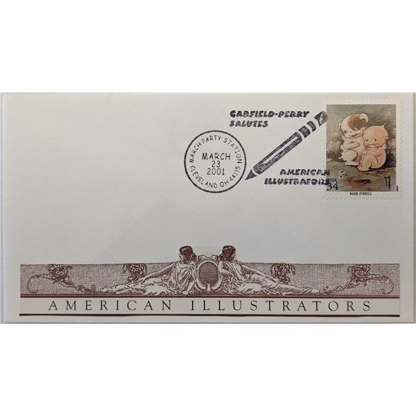 Garfield-Perry Salutes American Illustrators First Day Cover