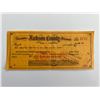 Image 2 : John L. Sullivan 1934 signed check