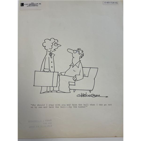Randy Glasbergen Original Cartoon