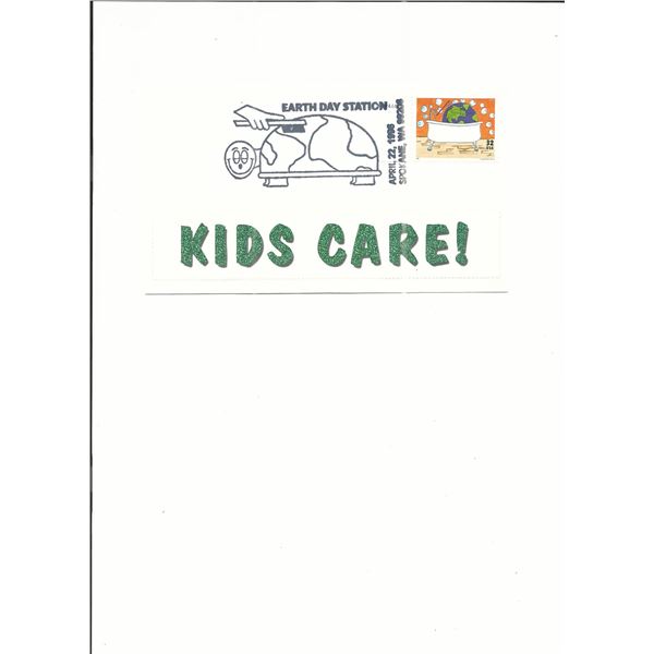 Earth Day Station - First Day Cover - Spokane, WA - 1998