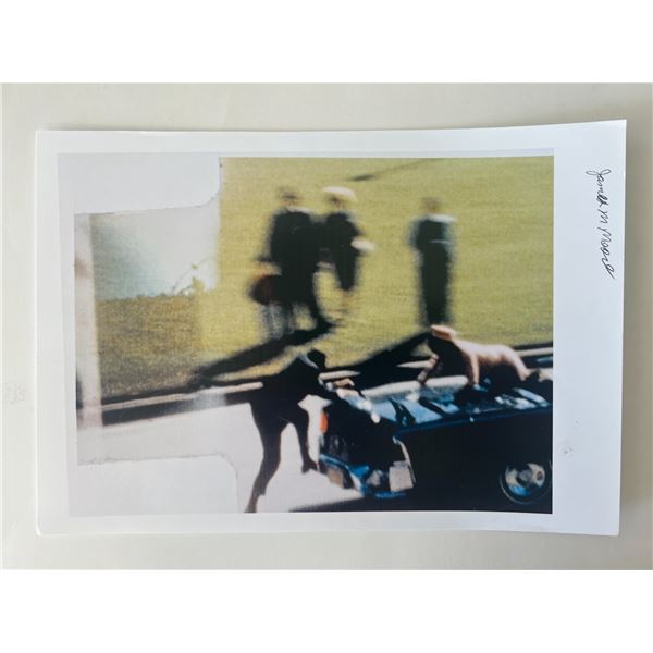 JFK assassination Ernest Brandt  signed photo