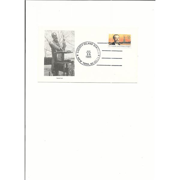 Liberty Island Station - First Day Cover - New York - 1985