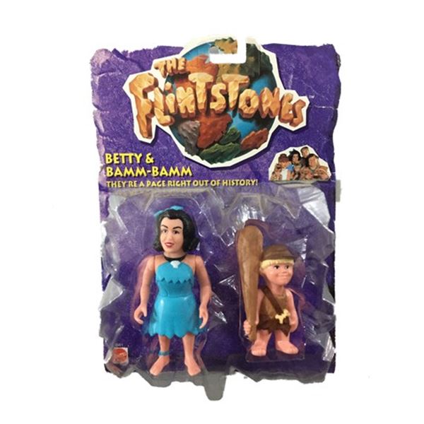 Rosie O'Donnell (as Betty) and Hlynur Sigurosson (as Bamm-Bamm) Flintstones Action Figures