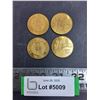 Image 1 : (4) Vintage Saskatchewan Diamond Jubilee 1965 Tokens