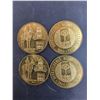 Image 2 : (4) Vintage Saskatchewan Diamond Jubilee 1965 Tokens