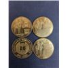 Image 2 : (4) Vintage Saskatchewan Diamond Jubilee 1965 Tokens