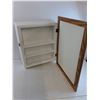 Image 3 : Mirrored Mountable Medicine Cabinet - 18.5x24.5x5" - Pickup Only