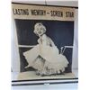 Image 1 : Vintage "Marilyn Monroe" Fabric Wall Scroll - 45" x 33" - PICK UP