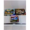 Image 1 : (3) 1000-Piece Jigsaw Puzzles