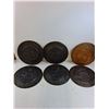 Image 5 : (6) Copper Color Metal Wallart Plates - 12" Dia