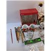 Image 2 : Champagne Flutes, Christmas Mugs, Decor, Playing Cards and Chopsticks