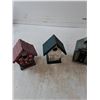 Image 3 : Wooden Miniature Bird Houses