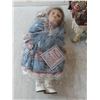 Image 2 : (3) Porcelain Dolls