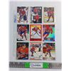 Image 1 : (9) Various Montreal Canadians Rookies and All Star Hockey Cards - Authenticity Not Guaranteed