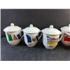 Image 2 : (6) Canadian Province Themed Lidded Mugs