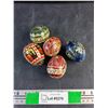 Image 1 : (5) Eastern European Christmas Eggs
