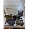 Image 1 : (5) Women's Purses, Men's Wallet, Laundry Bin - 23" x 23" x 14"