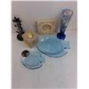 Image 3 : Assorted Table Decor, Bar Tools, Cheese Knives, Candle, 3D Wall Art