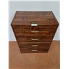 Image 1 : * Dynasty Wood 4-Drawer Dresser - 25" x 16" x 33.5" - Pickup Only