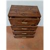 Image 2 : * Dynasty Wood 4-Drawer Dresser - 25" x 16" x 33.5" - Pickup Only