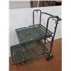 Image 1 : * Heavy Duty 2-Tier Shopping Cart - 47x38x25" - Pickup Only