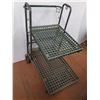 Image 3 : * Heavy Duty 2-Tier Shopping Cart - 47x38x25" - Pickup Only