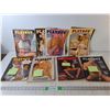 Image 1 : (8) Vintage Playboy Magazines- 1975
