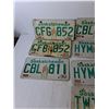 Image 4 : (10) Saskatchewan License Plates- 1970s/80s