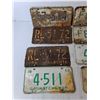 Image 3 : (9) Saskatchewan & Alberta License Plates- 1950s to 70s