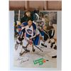 Image 2 : (3) Autographed 7Up Hockey Posters 25" x 19"