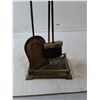 Image 2 : *Fire Place Shovel and Broom On Stand  -  PICK UP