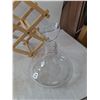 Image 3 : Wine Bottle Rack, Clear Glass Vase  -  PICK UP