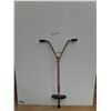 Image 1 : Vintage Metal Pogo Stick - 43'' Tall CANNOT SHIP