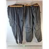 Image 1 : (2) Men's Pants- Wetskin Splashpants- S & Anko Cuffed Ankle- L