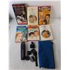 Image 2 : Wahl Electric Razor- Powers On, (10) Vintage Novels, (4) VHS Tapes- Wayne Gretzky Hockey Tips, Dirty
