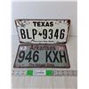 Image 1 : (2) Novelty License Plates- Texas & Arkansas