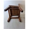 Image 3 : Child Size Wooden Chair 23" Tall x 11" Long x 12" Wide - Cannot Ship