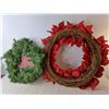 Image 2 : (2) Christmas Wreaths, Up to 22.5" Diameter