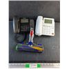 Image 1 : Panasonic & AT&T Telephones and Dyson Vacuum Attachment